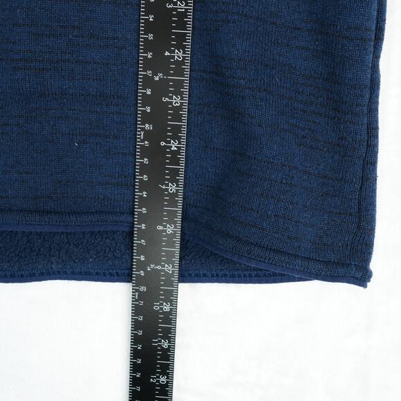 Under Armour Fleece Jacket Mens M Blue Specialist Henley 2.0 1/4 Snap ColdGear - Picture 9 of 9